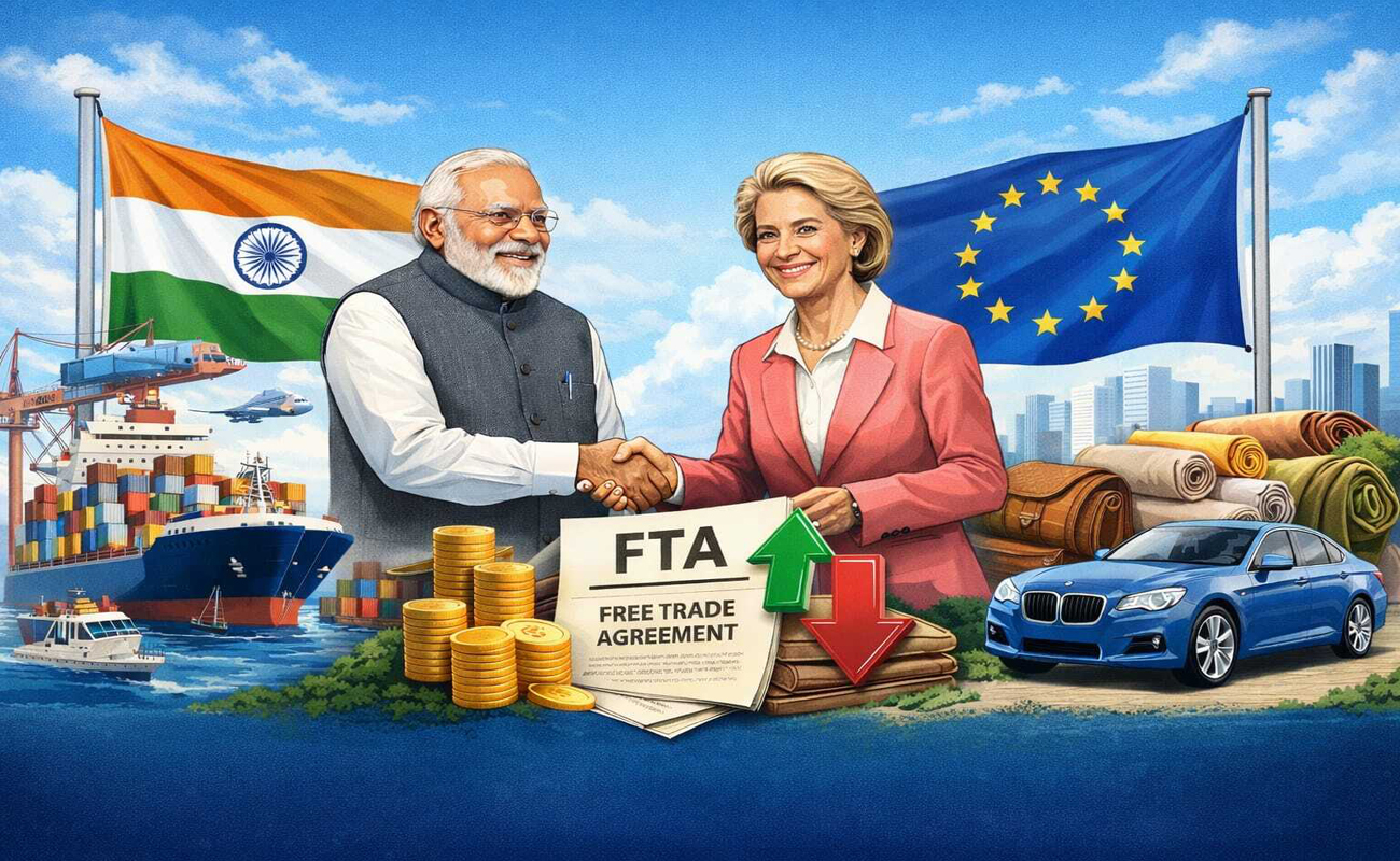 India–EU Trade Agreement: Historic Turning Point as Free Trade Talks Conclude Successfully