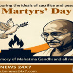 Martyrs Day Tribute to Mahatma Gandhi