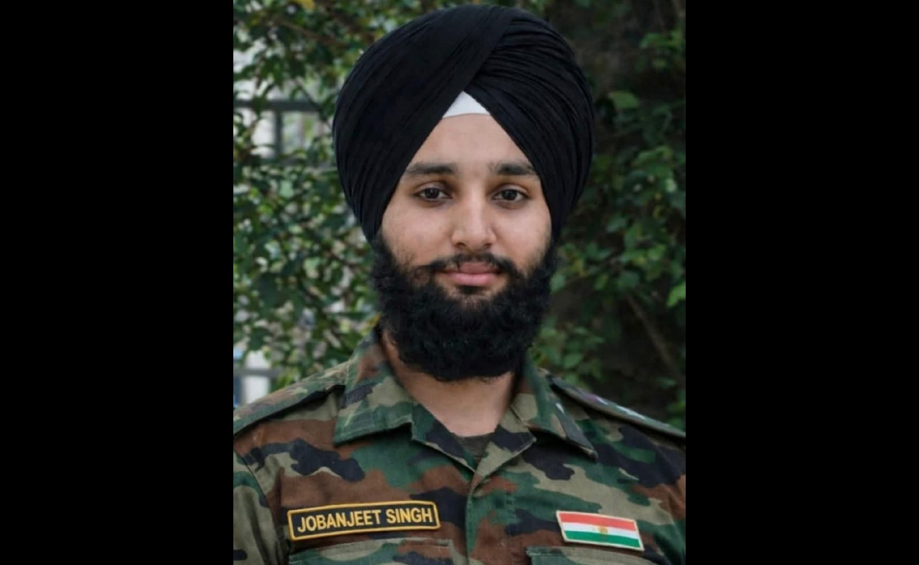 Doda Bus Accident: 23-year-old soldier Jobanpreet Singh from Chanoli village in Punjab martyred