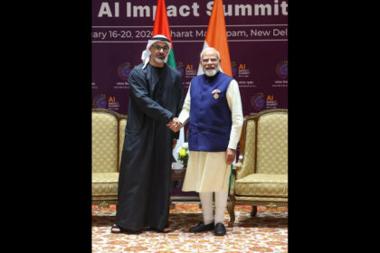 PM Modi and Abu Dhabi Crown Prince Hold Key Meeting During AI Impact Summit in Delhi
