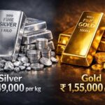gold silver on 9 feb 2026
