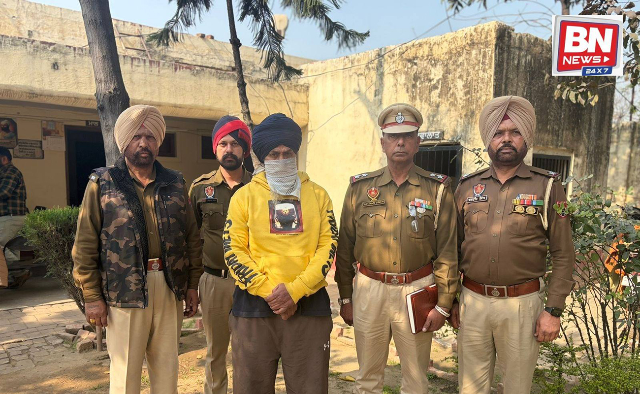 Khanna Police Crack Heroin Supply Chain Under ‘War on Gangsters’; Father-Son Duo Arrested