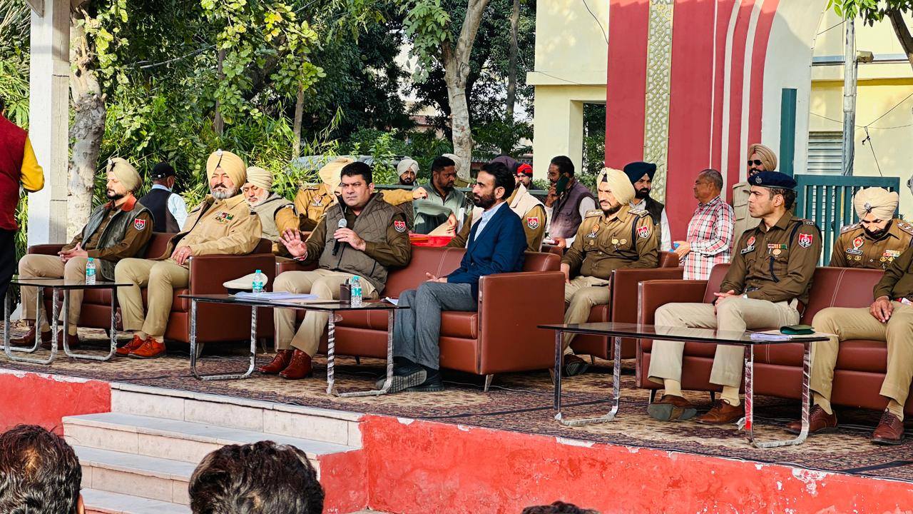 Historic Public Meeting by Ludhiana Police Strengthens Brotherhood and Security Network